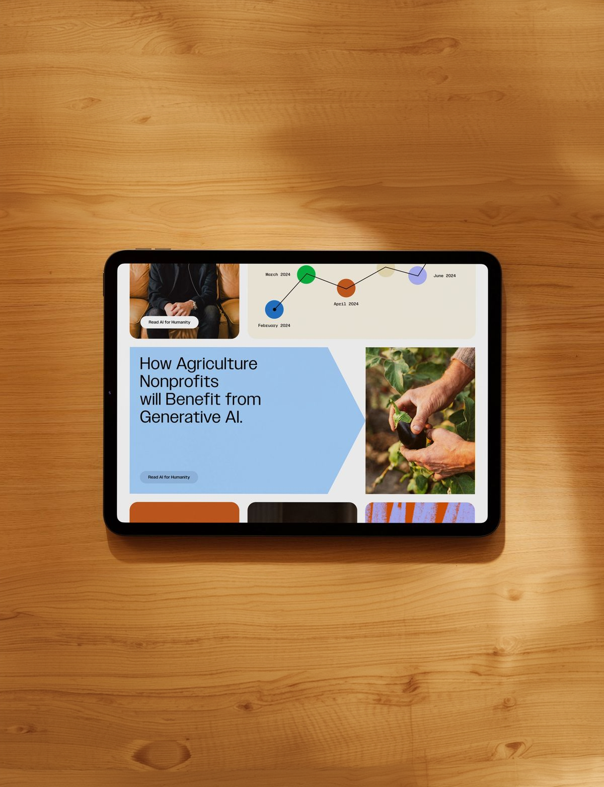DearDoc website shown on a tablet